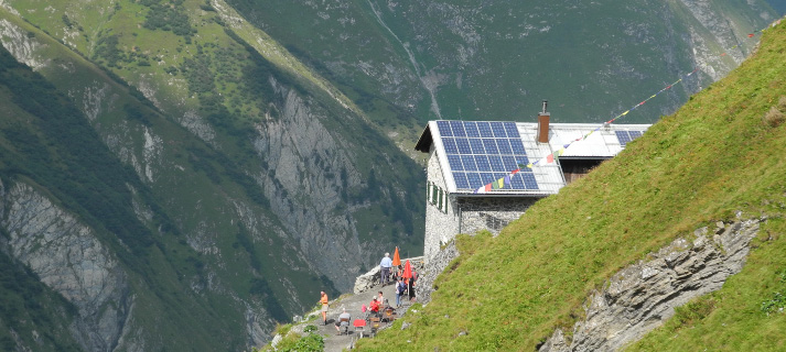 Frederic-Simms-Hütte in Bach, Tirol